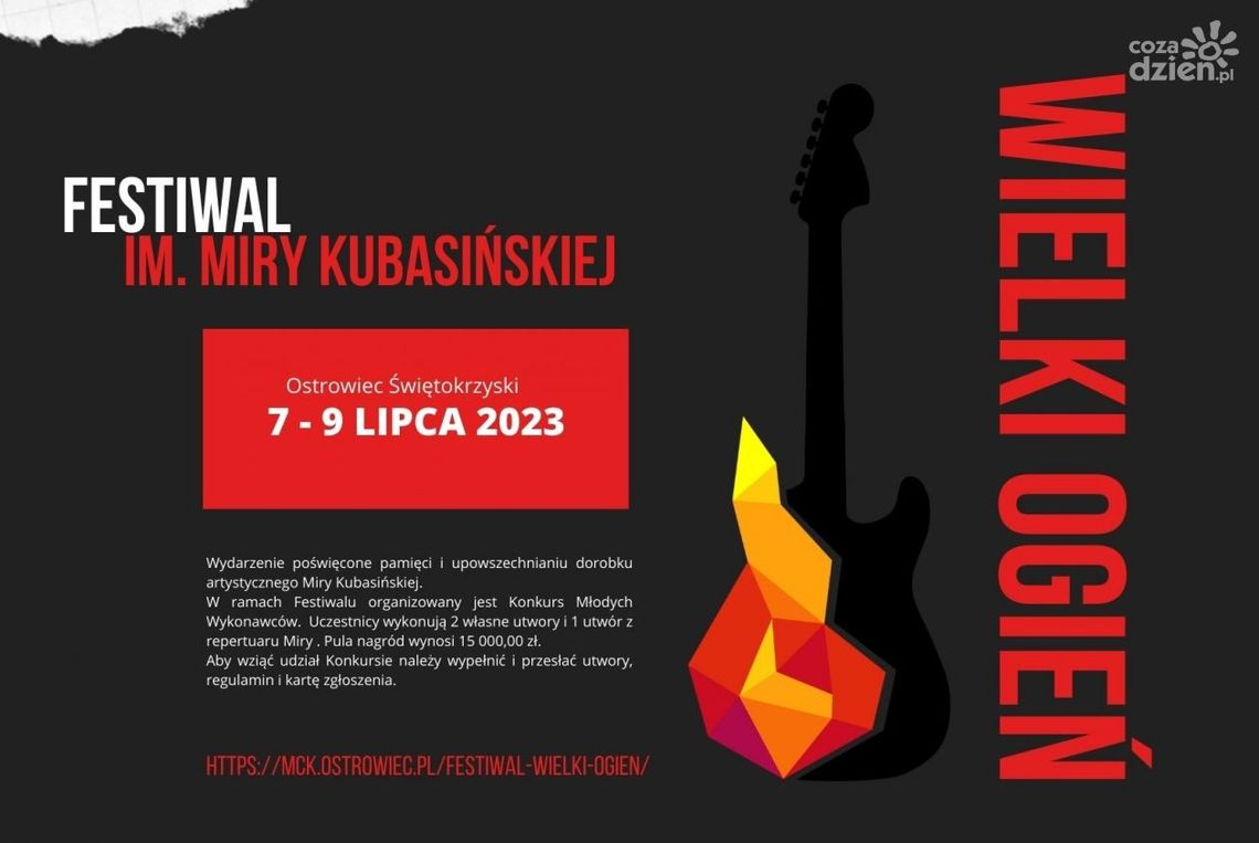 "Wielki Ogień" z ministerialnym dofinansowaniem "Wielki Ogień" z ministerialnym dofinansowaniem