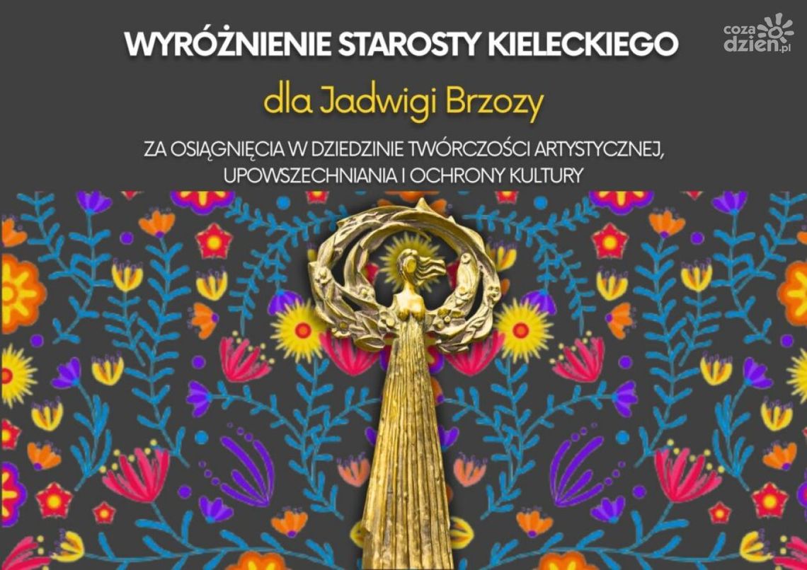 Wieloletnia przewodnicząca Koła Gospodyń Wiejskich wyróżniona