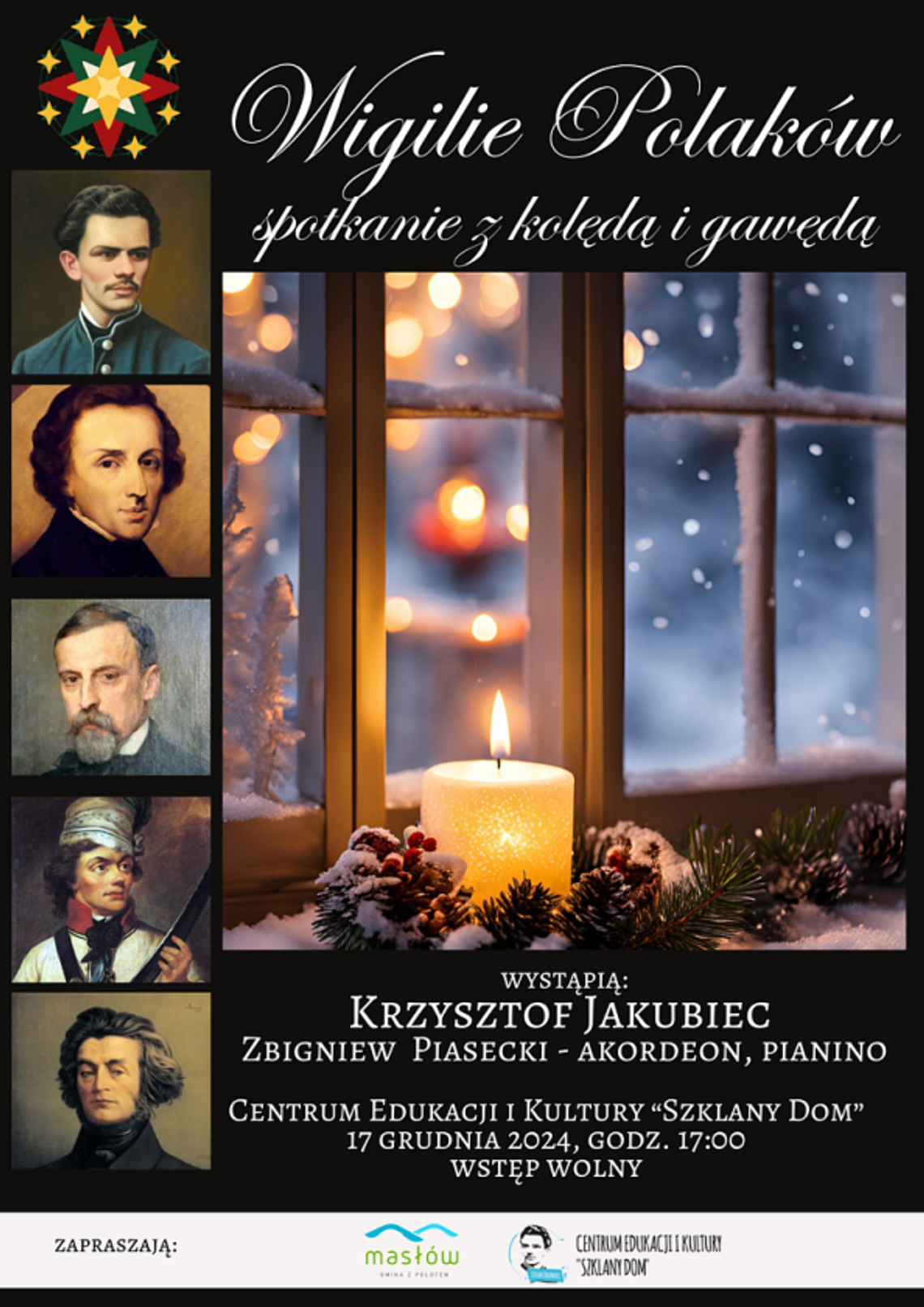 "Wigilie Polaków – spotkanie z kolędą i gawędą" "Wigilie Polaków – spotkanie z kolędą i gawędą"