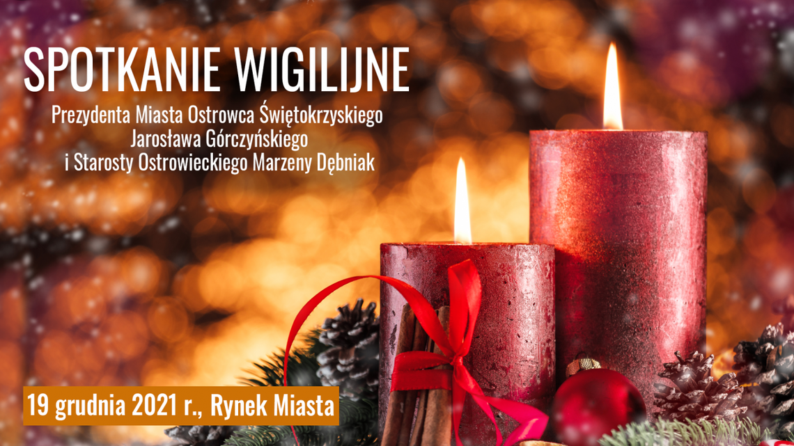 Wigilijne spotkanie na ostrowieckim Rynku Wigilijne spotkanie na ostrowieckim Rynku