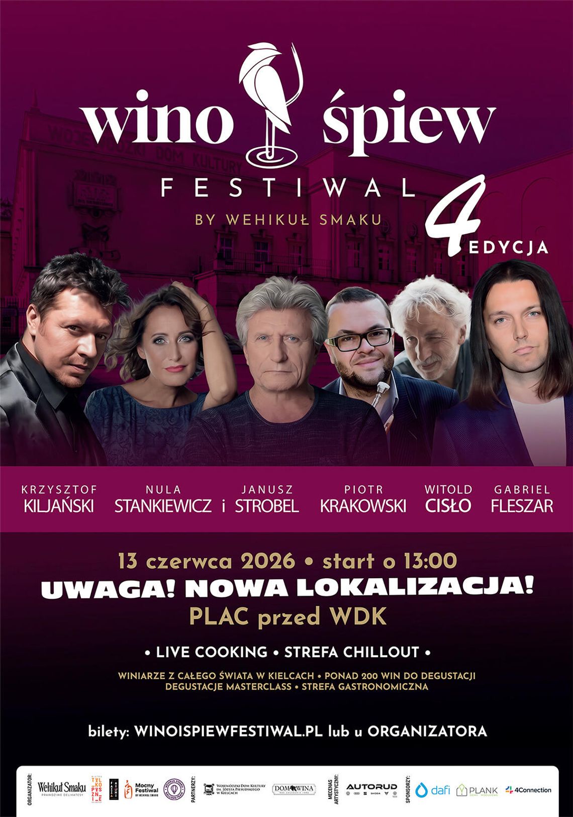Wino, muzyka i wyjątkowa atmosfera. Przed nami 4. edycja Wino i Śpiew Festiwal 2026 Wino, muzyka i wyjątkowa atmosfera. Przed nami 4. edycja Wino i Śpiew Festiwal 2026