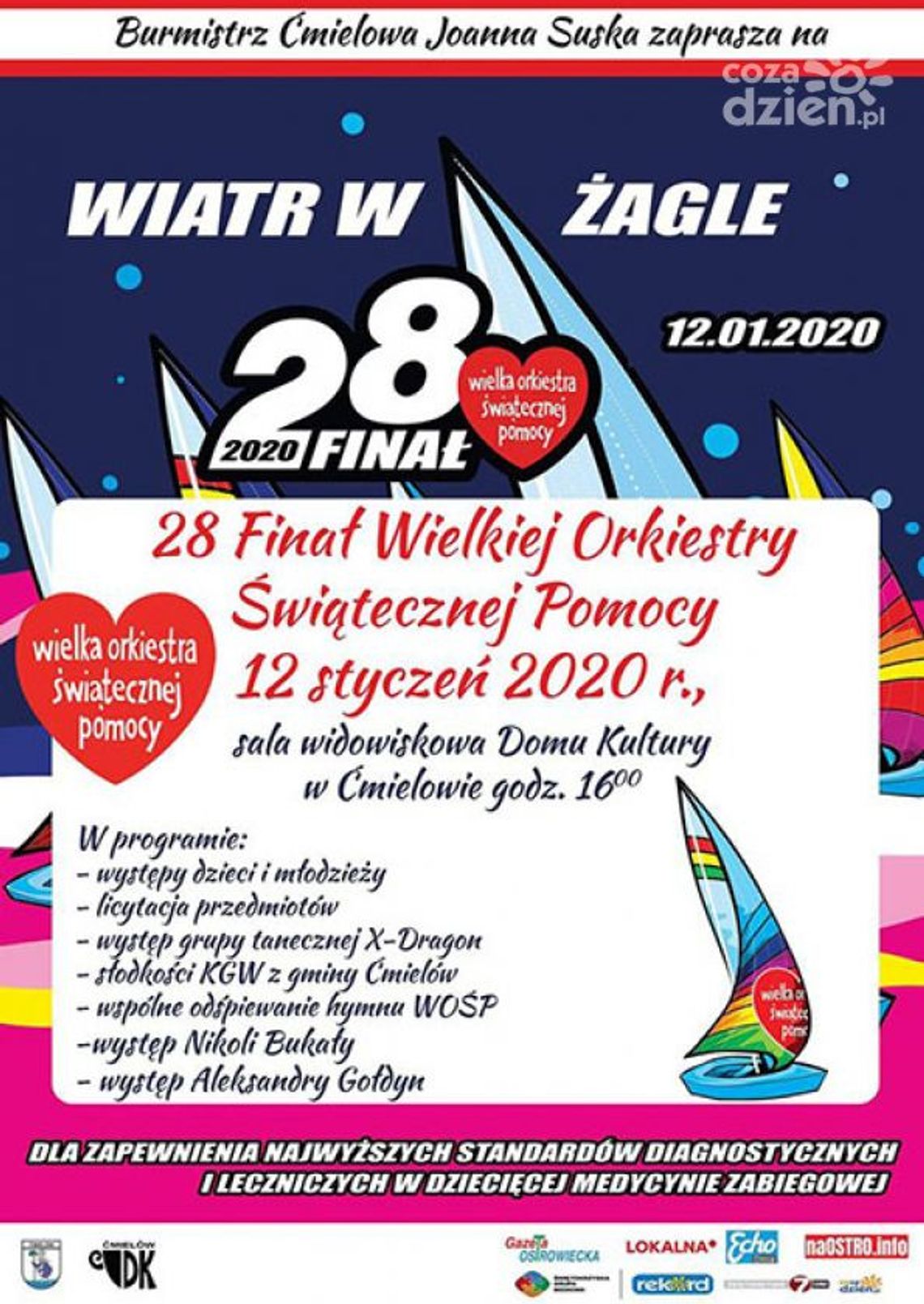 Wioletta Rogala-Mazur: Wspólnie odśpiewamy hymn WOŚP