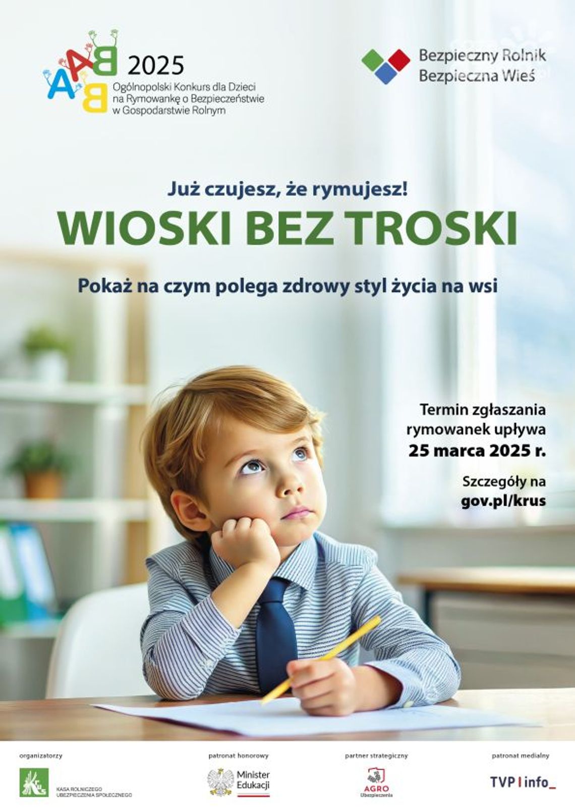 Wioski bez troski- konkurs na wierszowankę Wioski bez troski- konkurs na wierszowankę
