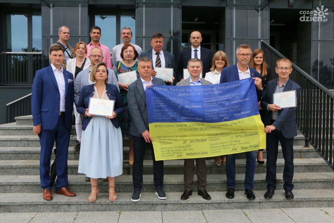 Wizyta mera Winnicy Siergieja Morgunowa w Kielcach Wizyta mera Winnicy Siergieja Morgunowa w Kielcach