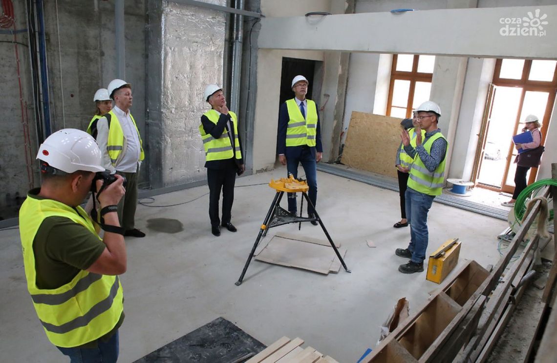 Wizyta na placu budowy