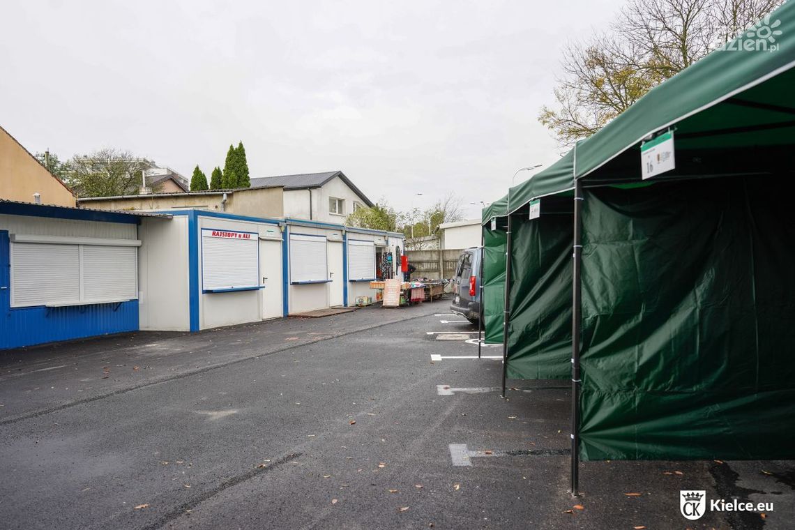 Wkrótce będzie można zrobić zakupy na bazarku przy Piekoszowskiej i Opielińskiej Wkrótce będzie można zrobić zakupy na bazarku przy Piekoszowskiej i Opielińskiej