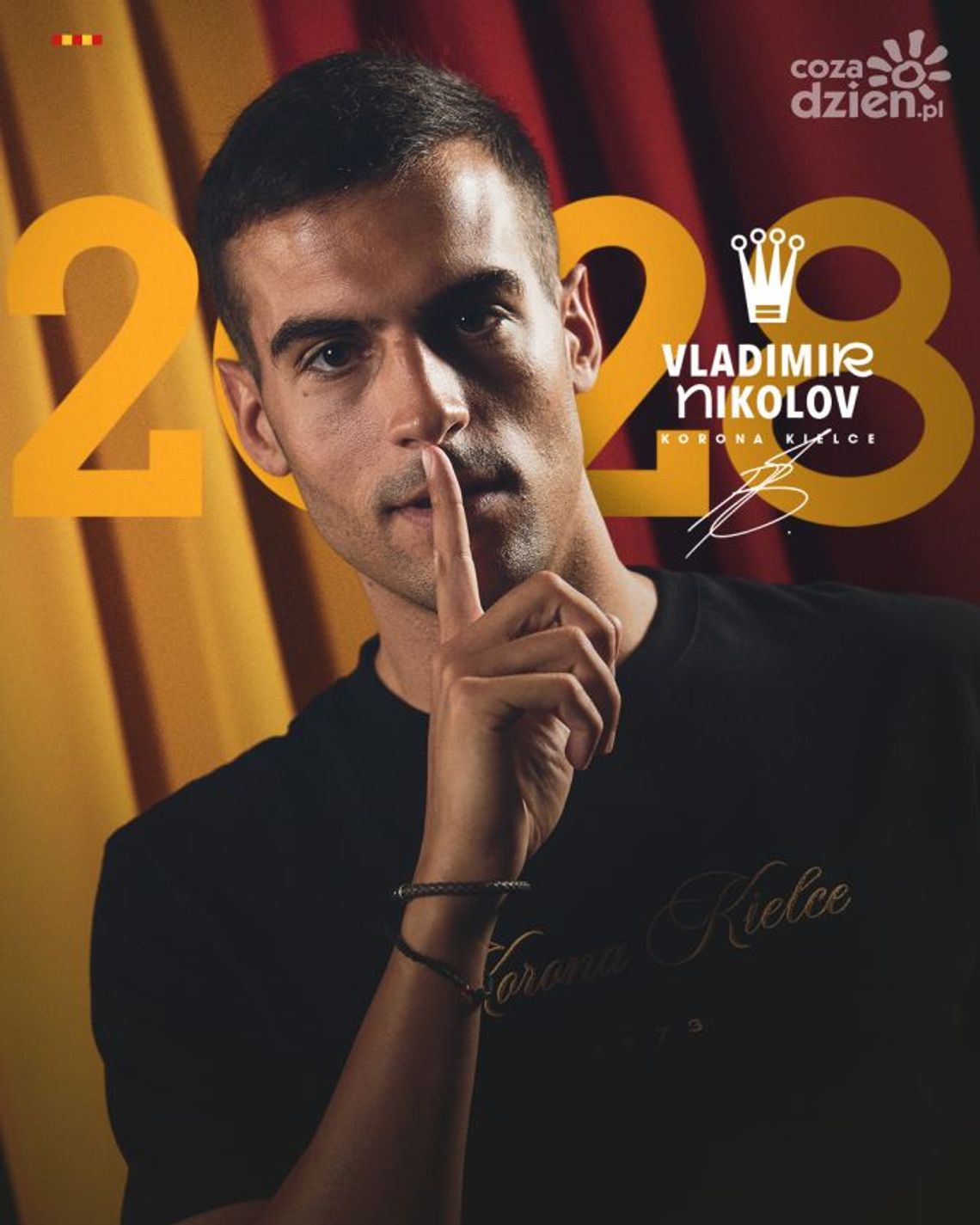 Władimir Nikołow nowym napastnikiem Korony Kielce Władimir Nikołow nowym napastnikiem Korony Kielce