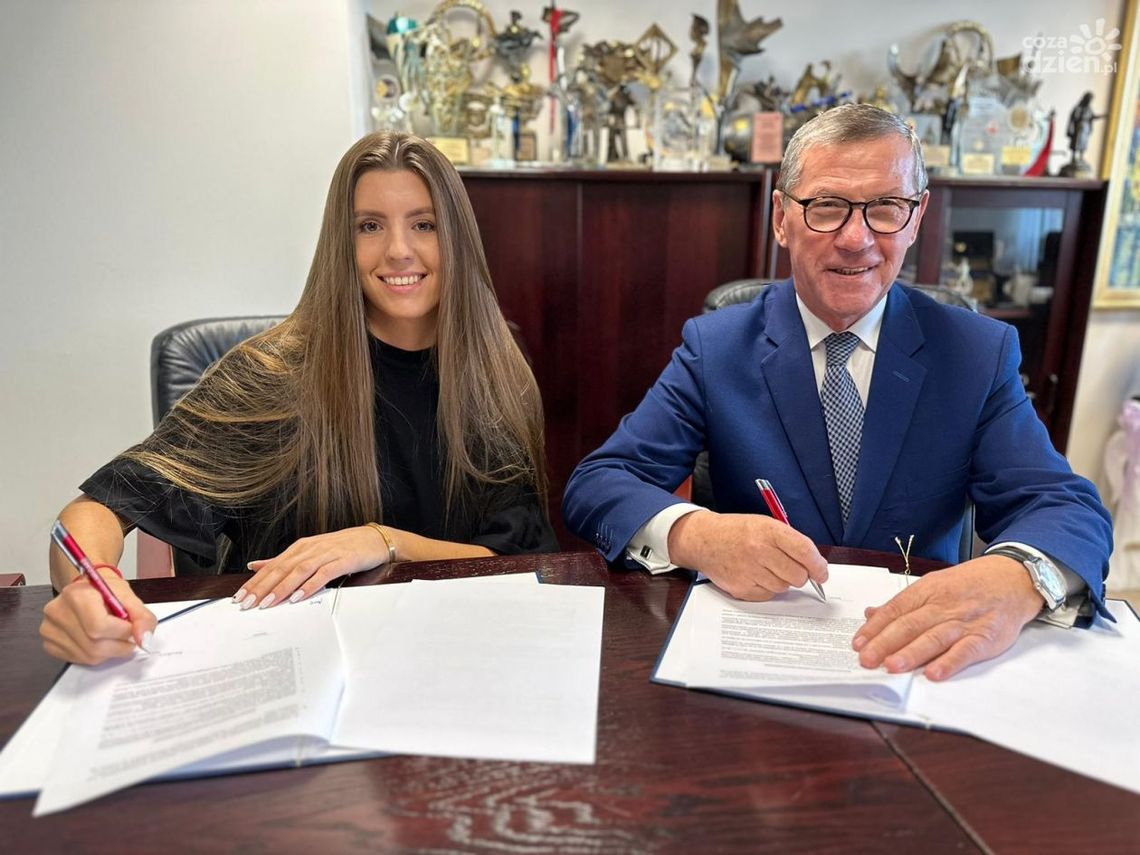 Wodociągi Kieleckie nowym sponsorem Karoliny Młodawskiej