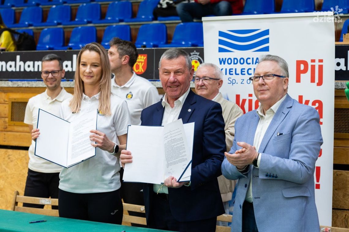 Wodociągi Kieleckie sponsorem strategicznym Akademii Korona Handball Wodociągi Kieleckie sponsorem strategicznym Akademii Korona Handball