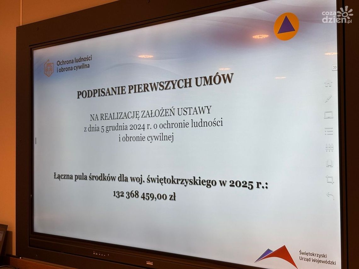 Wojewoda Józef Bryk podpisał pierwsze umowy w ramach Programu Ochrony Ludności i Obrony Cywilnej Wojewoda Józef Bryk podpisał pierwsze umowy w ramach Programu Ochrony Ludności i Obrony Cywilnej