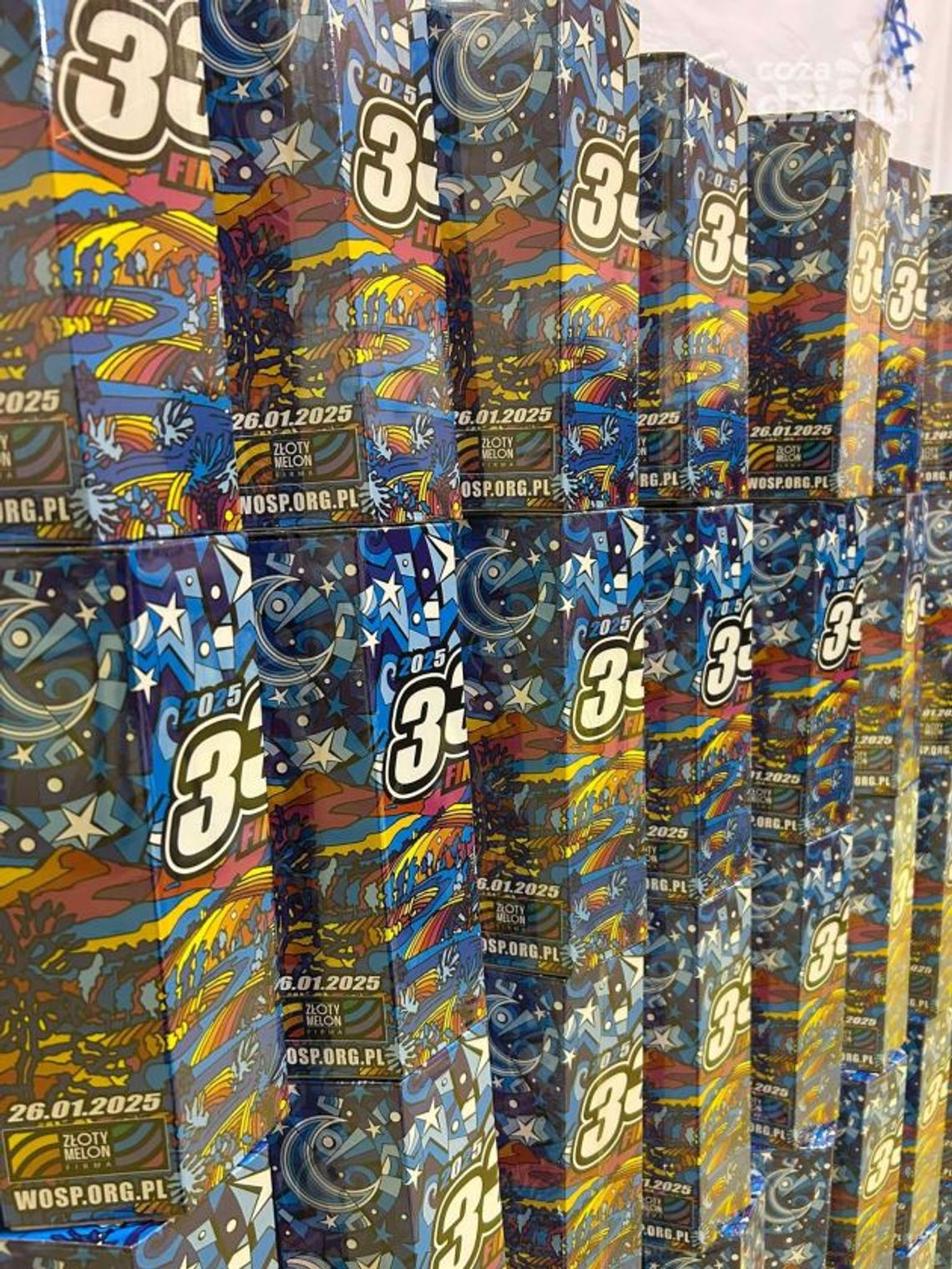 Wolontariusz WOŚP zatrzymany za kradzież i posiadanie narkotyków