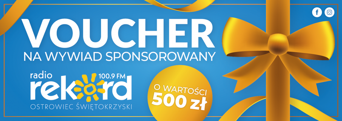 Wspieramy ostrowieckich sportowców! Wylicytuj wywiad lub prowadzenie prognozy pogody
Wspieramy ostrowieckich sportowców! Wylicytuj wywiad lub prowadzenie prognozy pogody