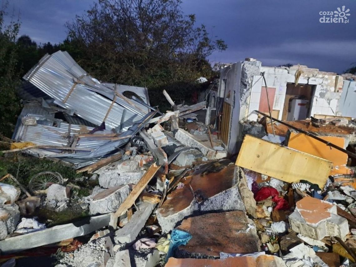 Wybuch butli z gazem. Z domu nic nie zostało Wybuch butli z gazem. Z domu nic nie zostało