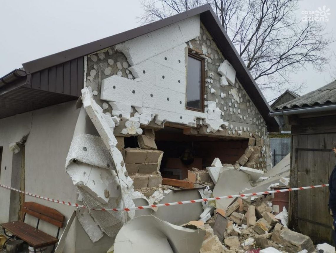 Wybuch gazu w Chełmcach Wybuch gazu w Chełmcach