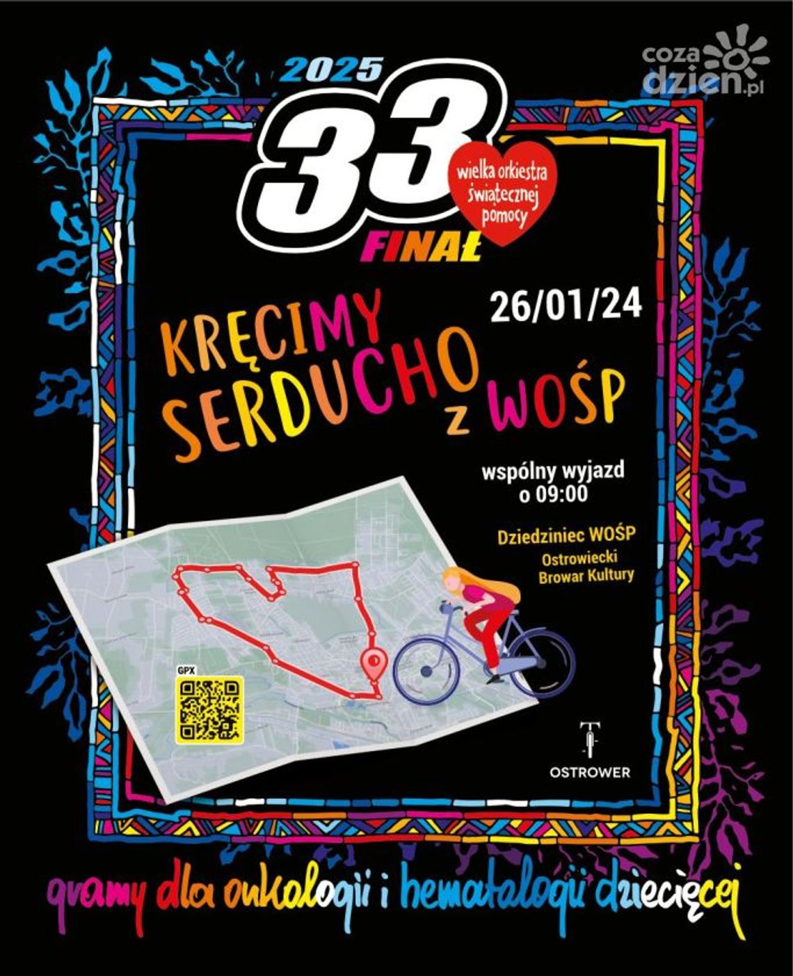 "Wykręć" serduszko razem z ostrowieckimi rowerzystami 