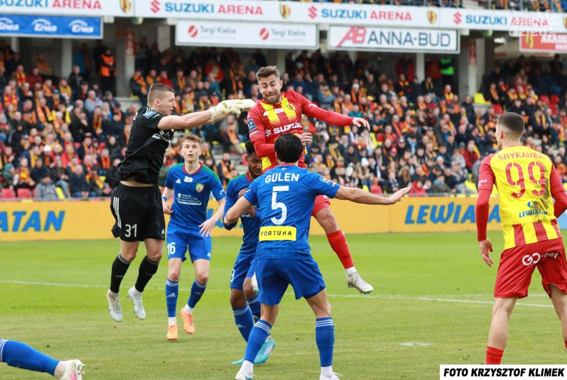 Wymęczona wygrana Korony z Miedzią