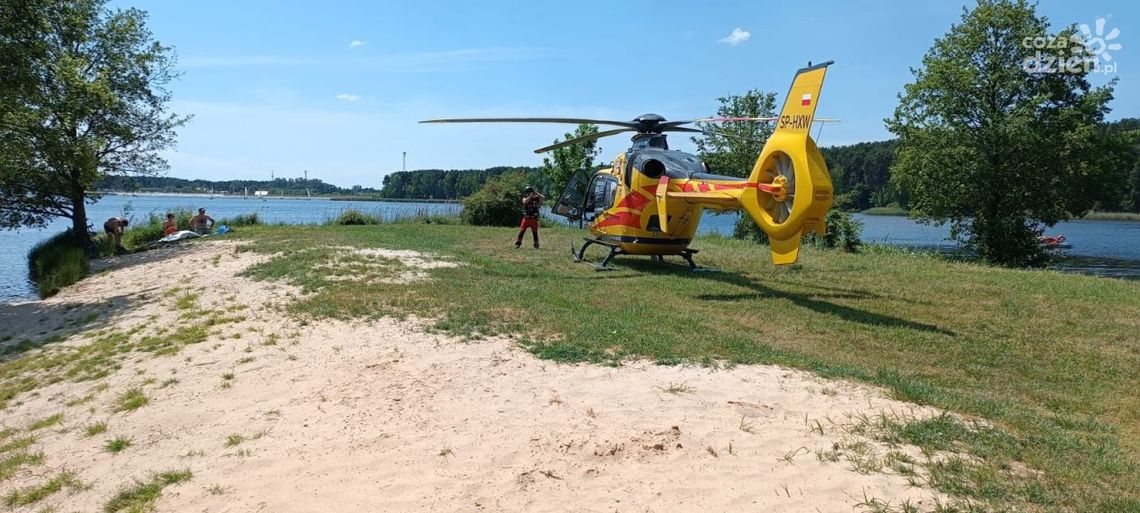 Wypadek skuterów wodnych w Cedzynie Wypadek skuterów wodnych w Cedzynie