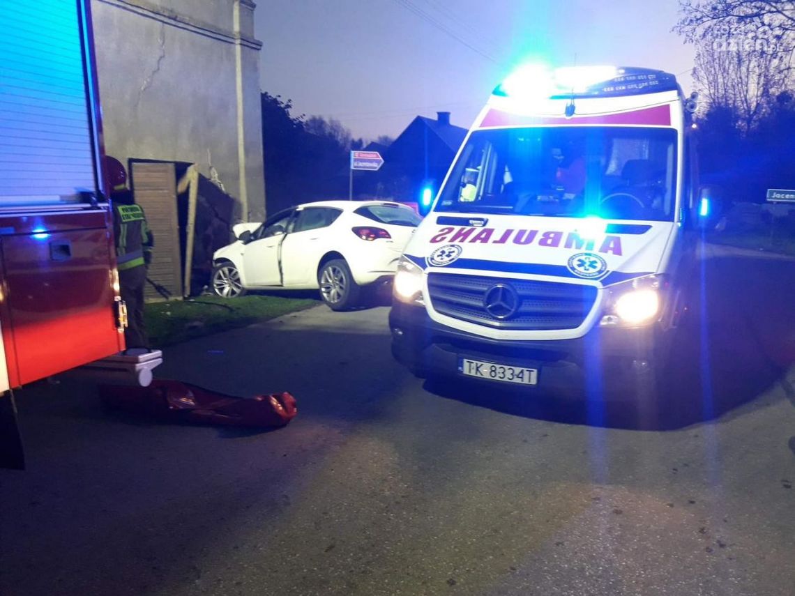 Wypadek w Gromadzicach