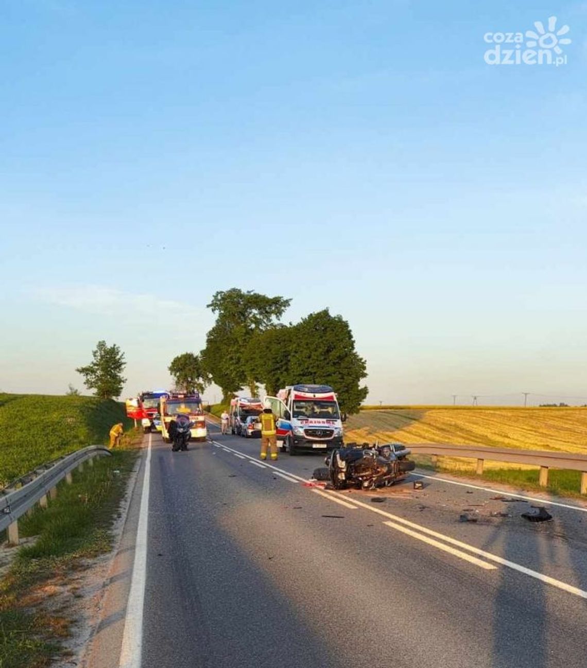 Wypadek w Nieskurzowie Nowym. Są ranni