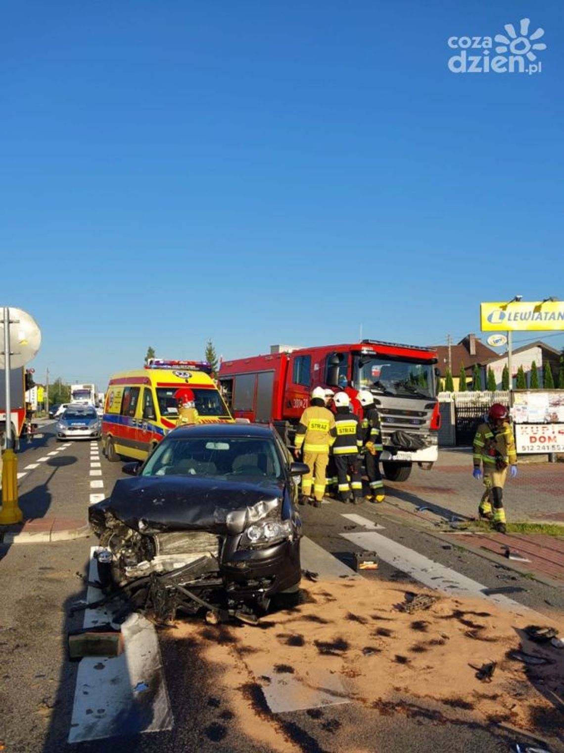 Wypadek w Radlinie Wypadek w Radlinie