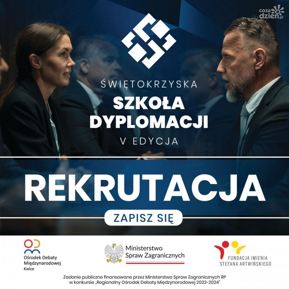 Wystartował nabór do V Edycji Świętokrzyskiej Szkoły Dyplomacji