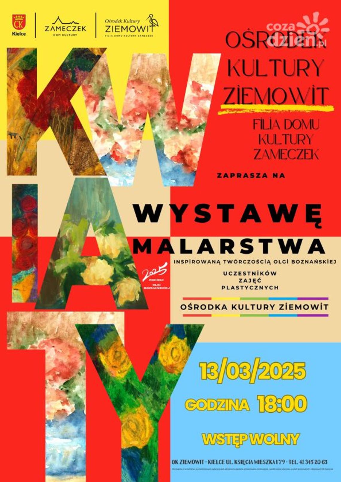 Wystawa inspirowana twórczością Olgi Boznańskiej