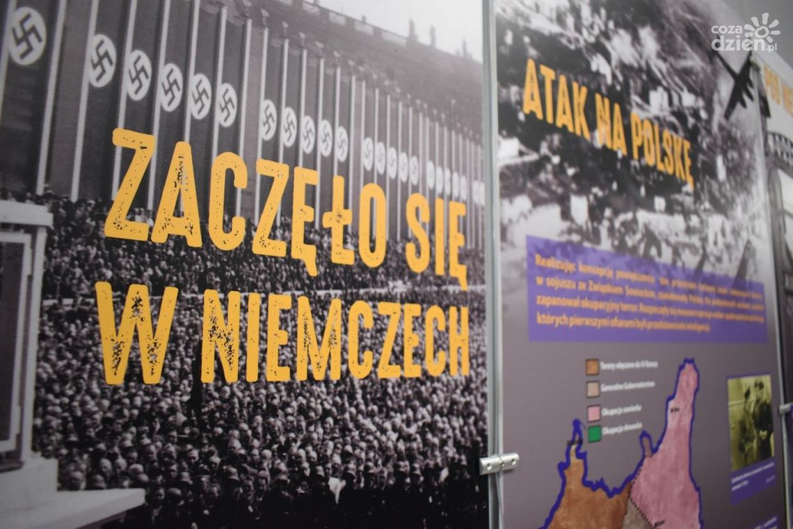 Wystawa o niemieckich obozach zagłady na „Przystanku Historia” w Kielcach Wystawa o niemieckich obozach zagłady na „Przystanku Historia” w Kielcach