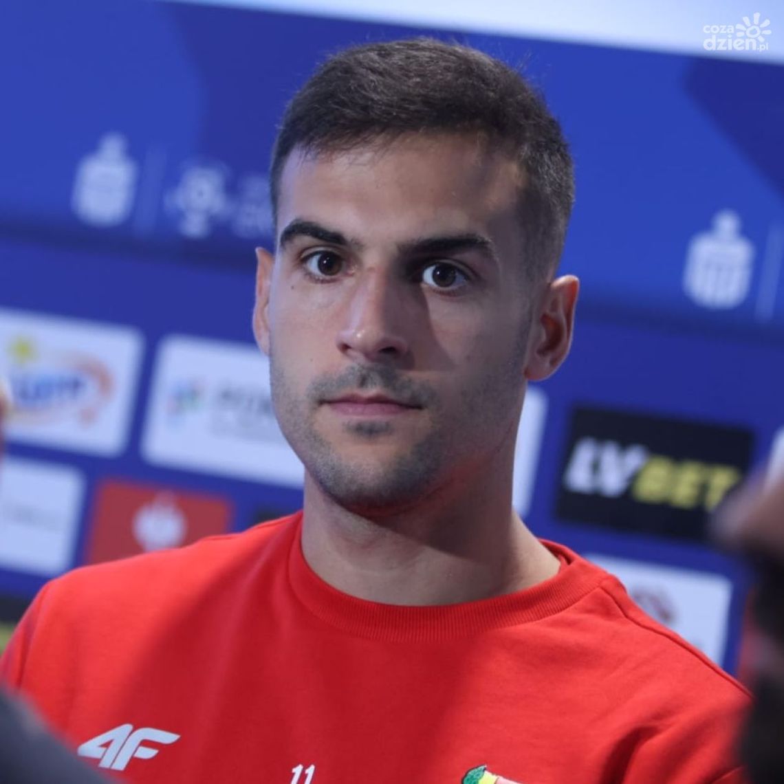 Xavier Dziekoński i Władimir Nikołow po meczu z Wisłą Xavier Dziekoński i Władimir Nikołow po meczu z Wisłą