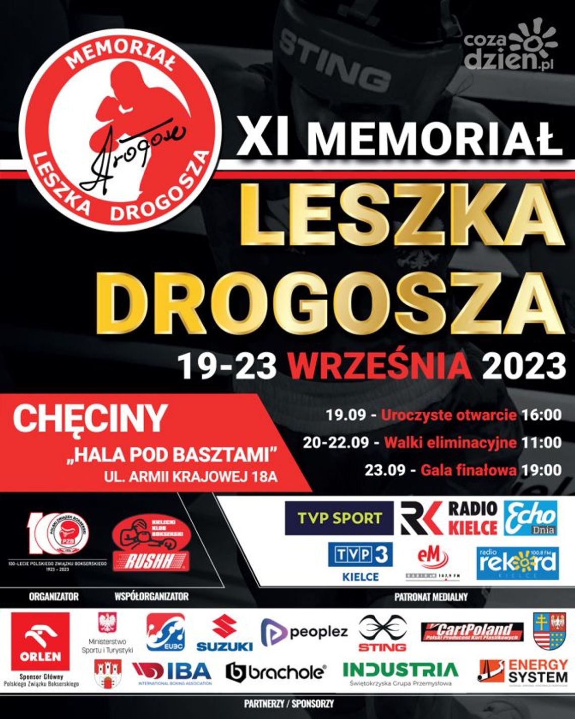 XI Memoriał Leszka Drogosza. Ponad 20-osobowa reprezentacja Polski wystąpi w Chęcinach XI Memoriał Leszka Drogosza. Ponad 20-osobowa reprezentacja Polski wystąpi w Chęcinach