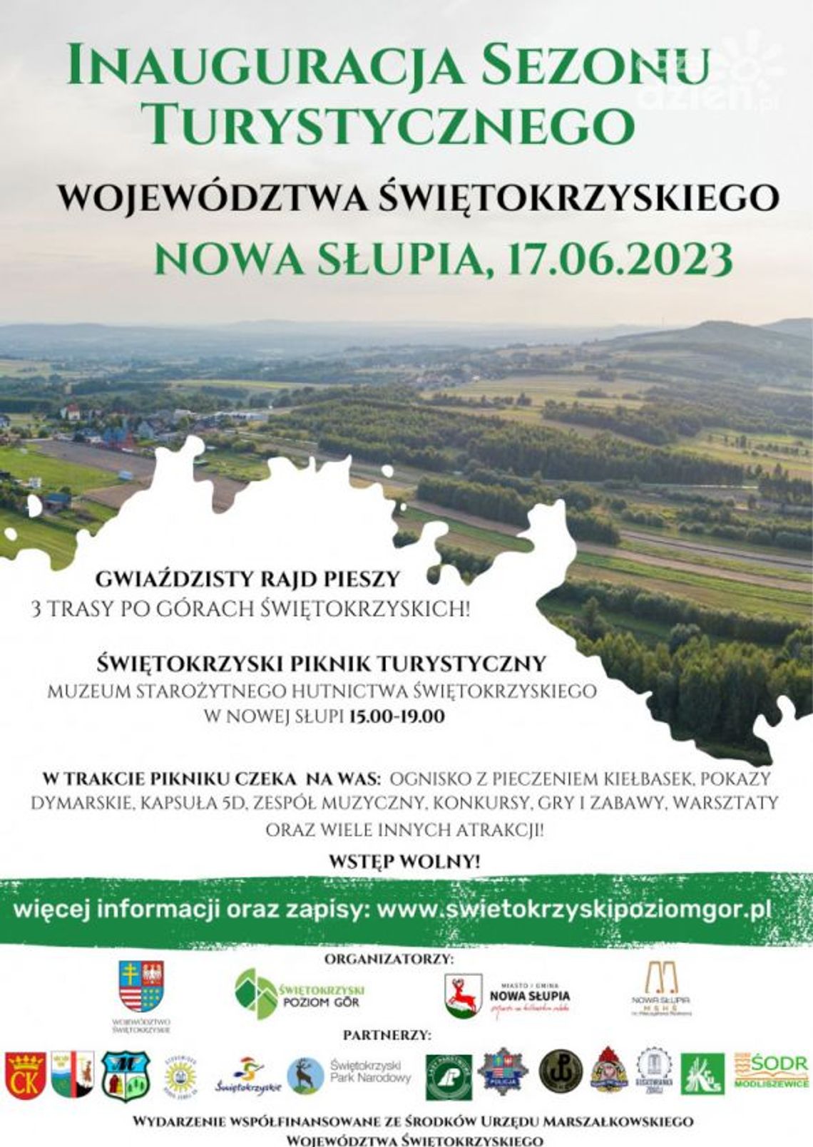 XX jubileuszowa inauguracja sezonu turystycznego województwa świętokrzyskiego XX jubileuszowa inauguracja sezonu turystycznego województwa świętokrzyskiego