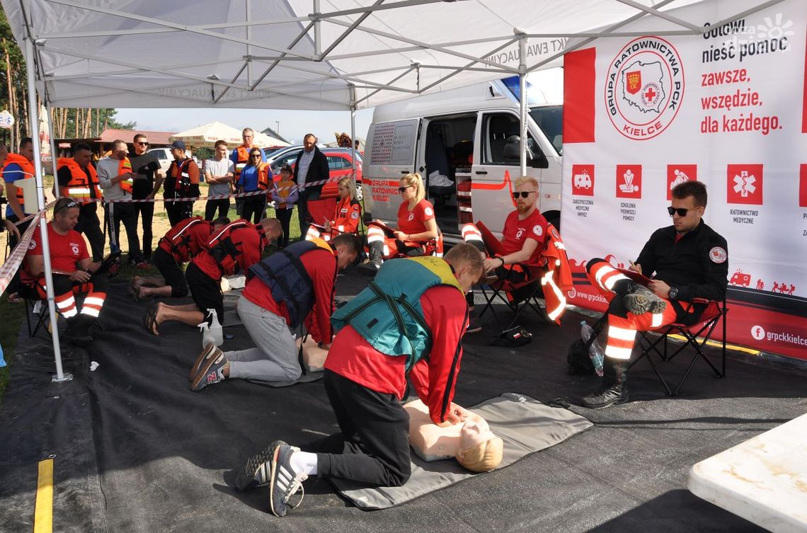 XX Otwarte Mistrzostwa Województwa Świętokrzyskiego Grup Szybkiego Reagowania na Wodzie „Chańcza 2022”