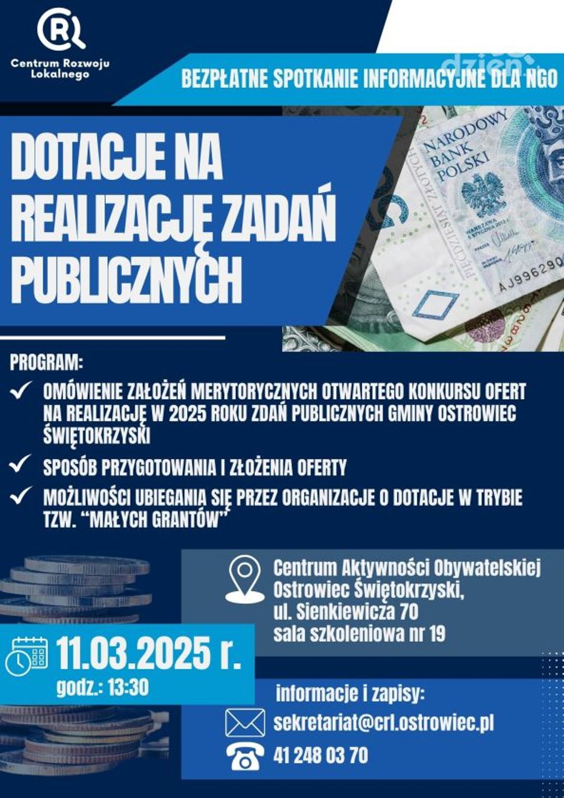 Z NGO o dotacjach na zadania publiczne Z NGO o dotacjach na zadania publiczne