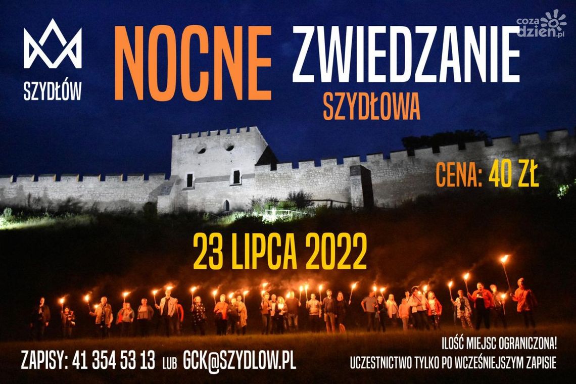 Z pochodniami przez Szydłów. Nocne Zwiedzanie Szydłowa już w najbliższą sobotę Z pochodniami przez Szydłów. Nocne Zwiedzanie Szydłowa już w najbliższą sobotę