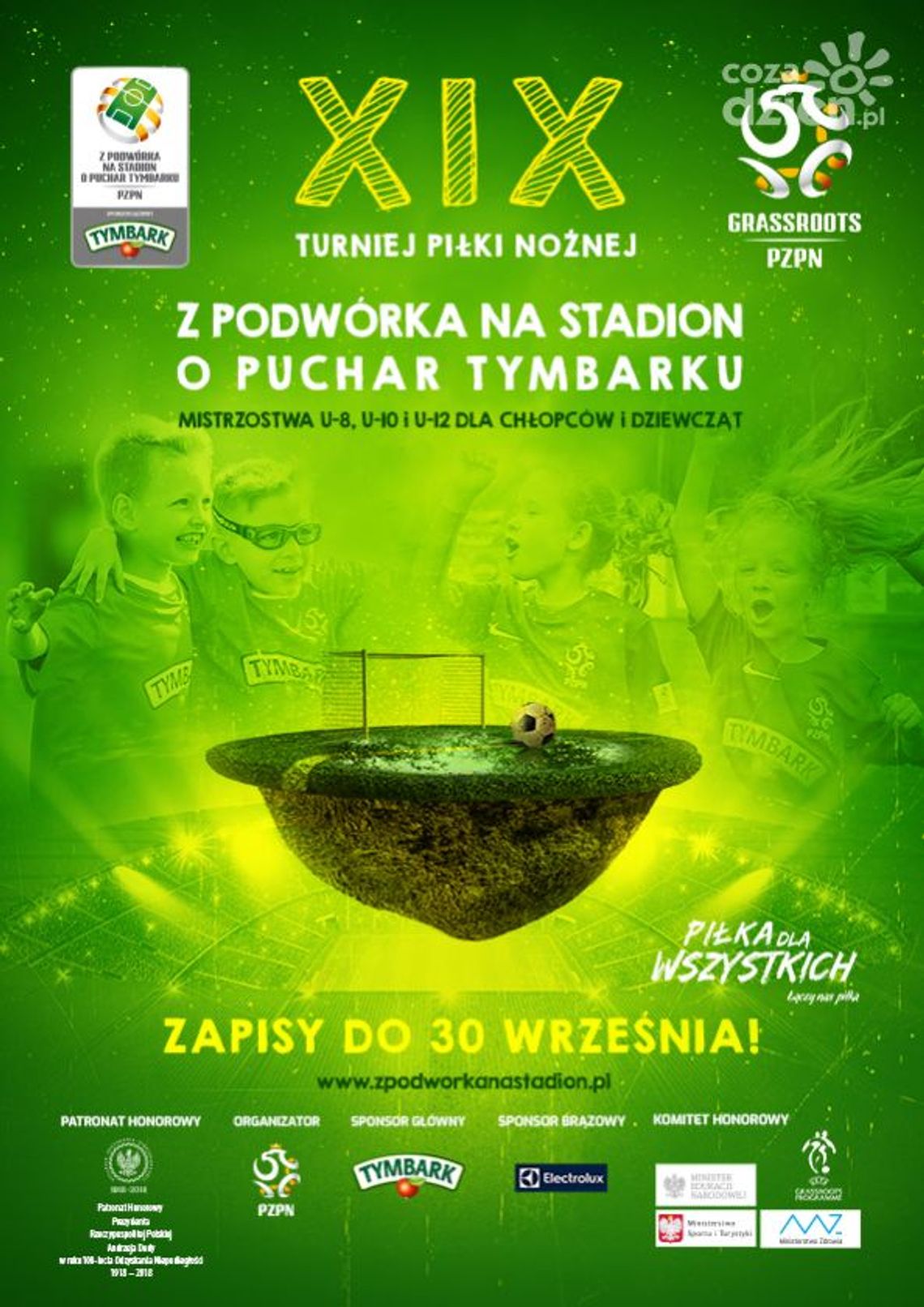 Z podwórka do reprezentacji - trwają zapisy do turnieju Z podwórka do reprezentacji - trwają zapisy do turnieju