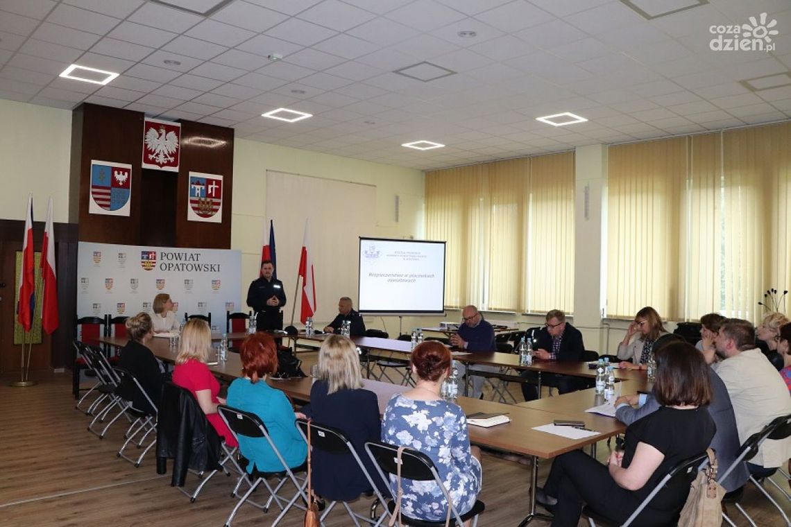 Z policjantami o bezpieczeństwie