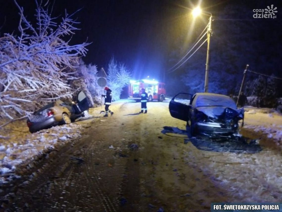 Z promilami spowodował karambol