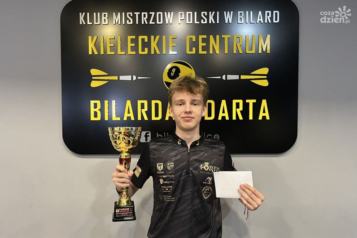 Za nami bilardowy turniej Fortis Cup 2026 w Kielcach. 42 zawodników i zwycięstwo Jakuba Chrobota Za nami bilardowy turniej Fortis Cup 2026 w Kielcach. 42 zawodników i zwycięstwo Jakuba Chrobota