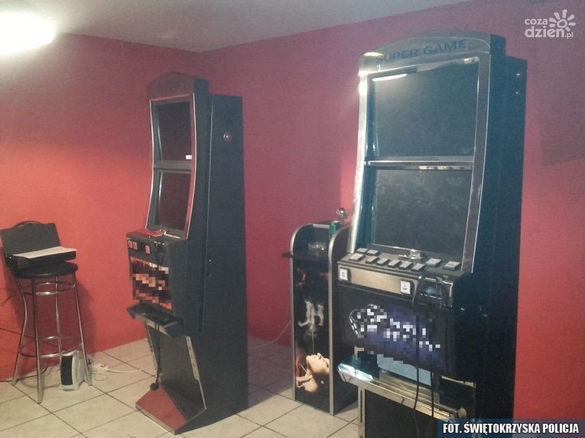Zabezpieczyli kolejne automaty do gier
