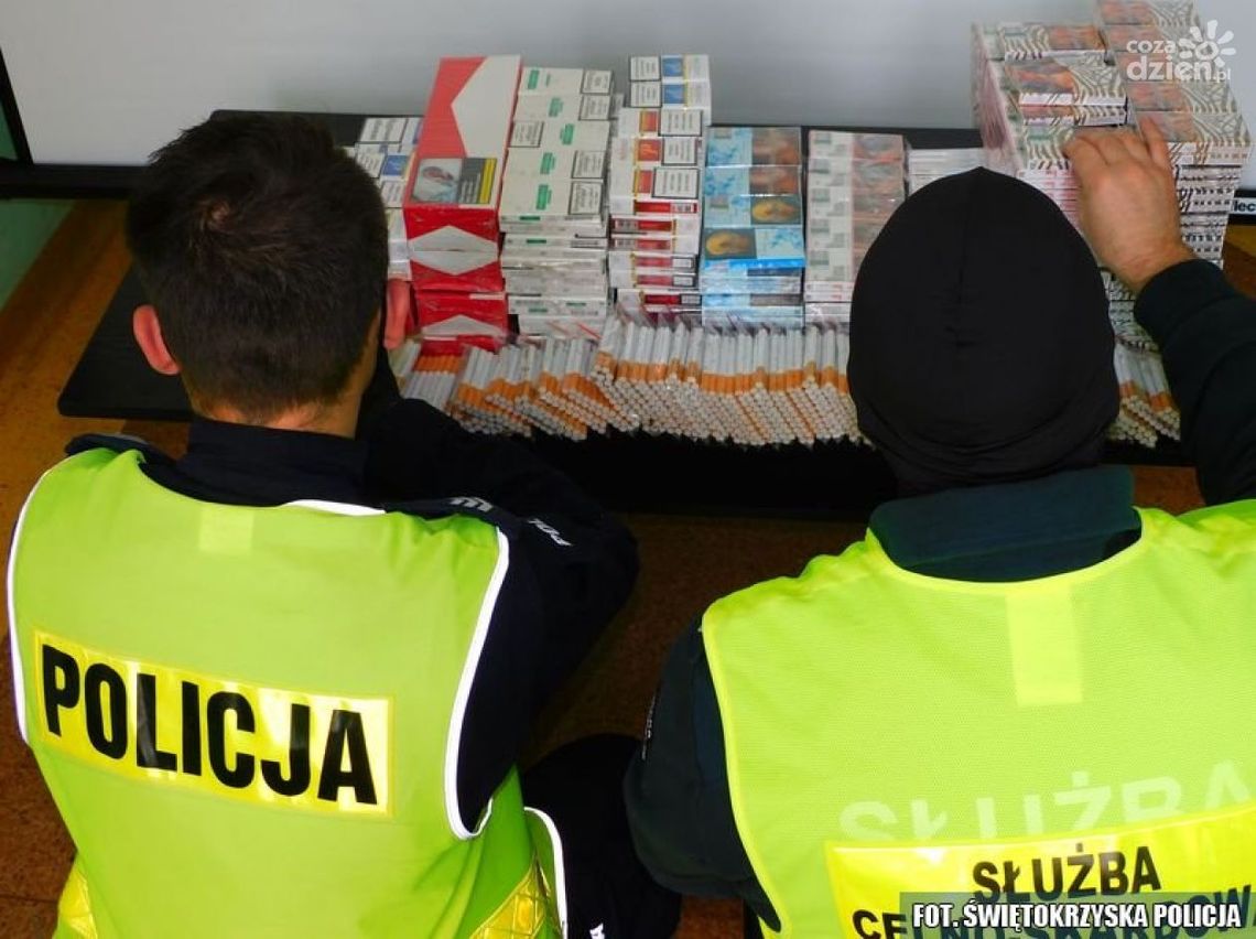 Zabezpieczyli nielegalne papierosy