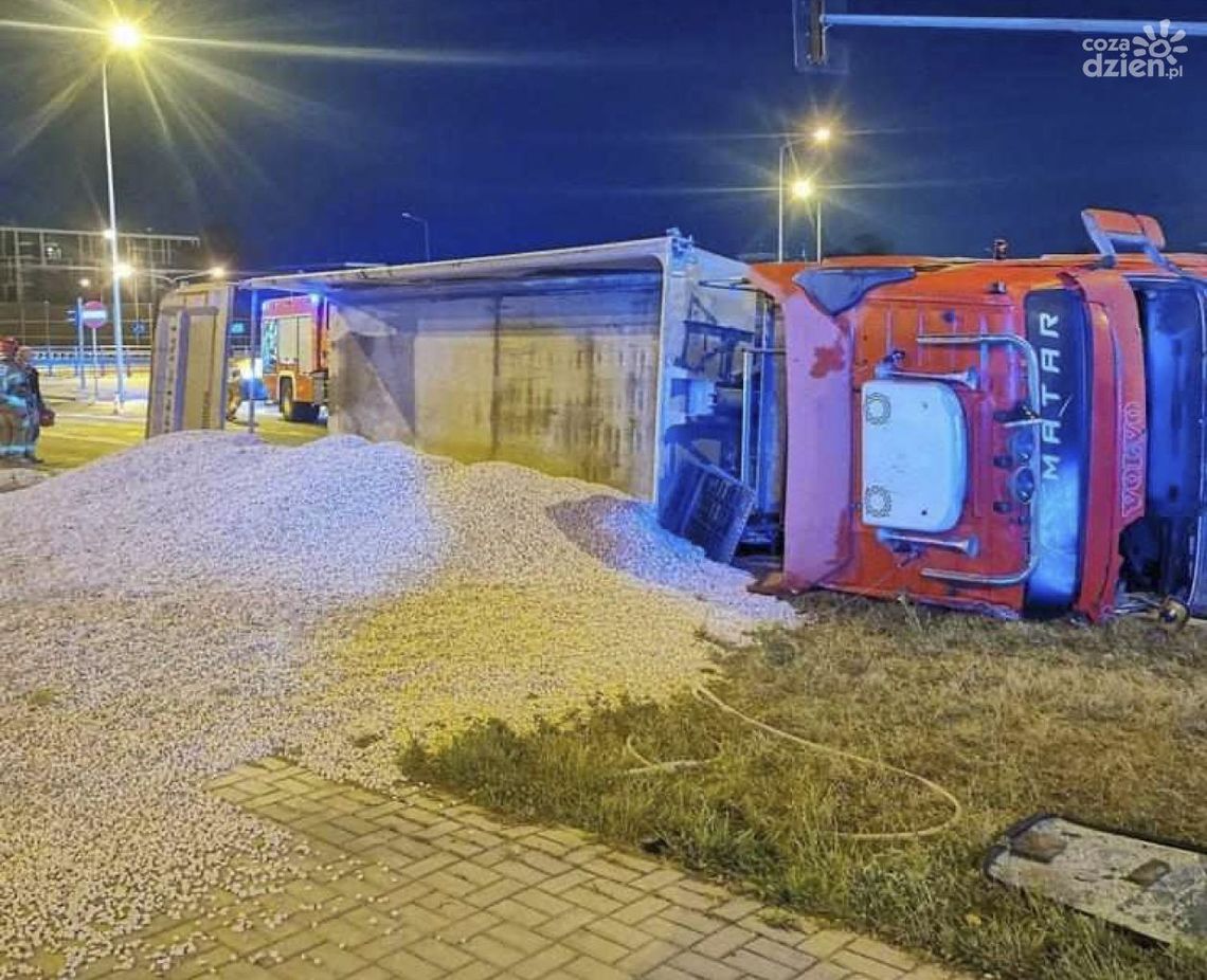 Zablokowana DK 74 w kierunku Piotrkowa Trybunalskiego