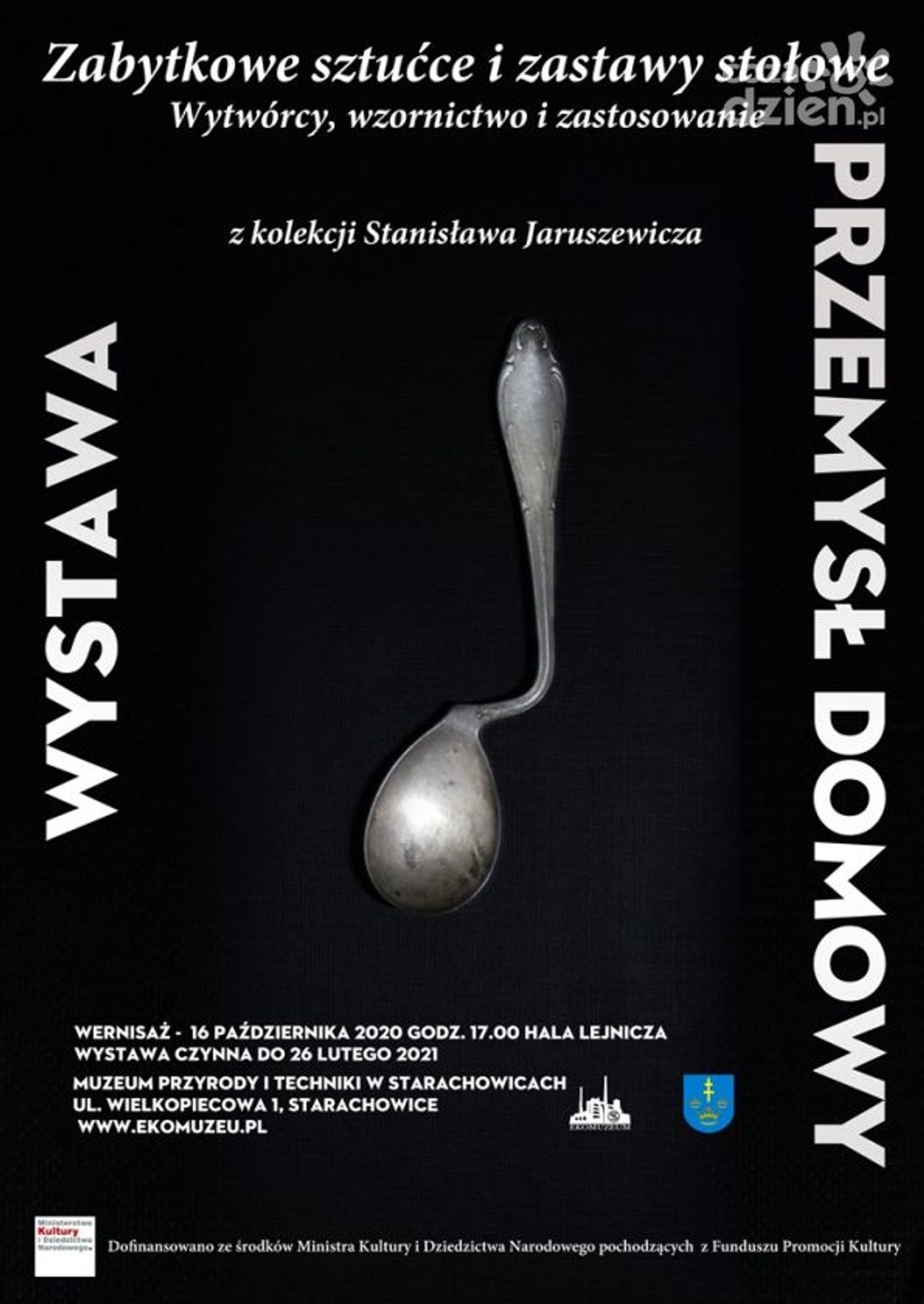 Zabytkowe sztućce i zastawy stołowe na wystawie w Starachowicach