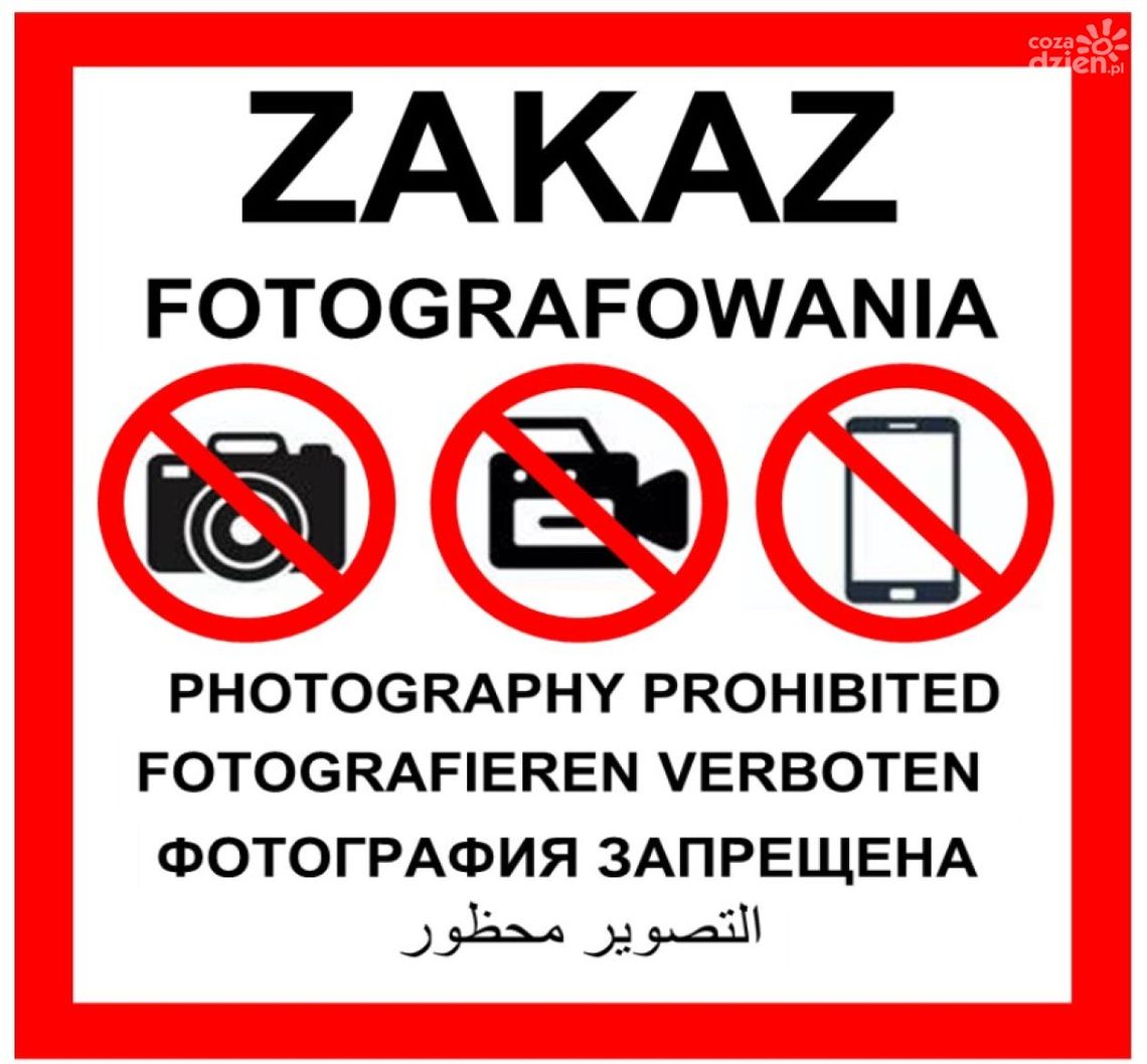 Zaczął obowiązywać zakaz fotografowania obiektów krytycznych Zaczął obowiązywać zakaz fotografowania obiektów krytycznych