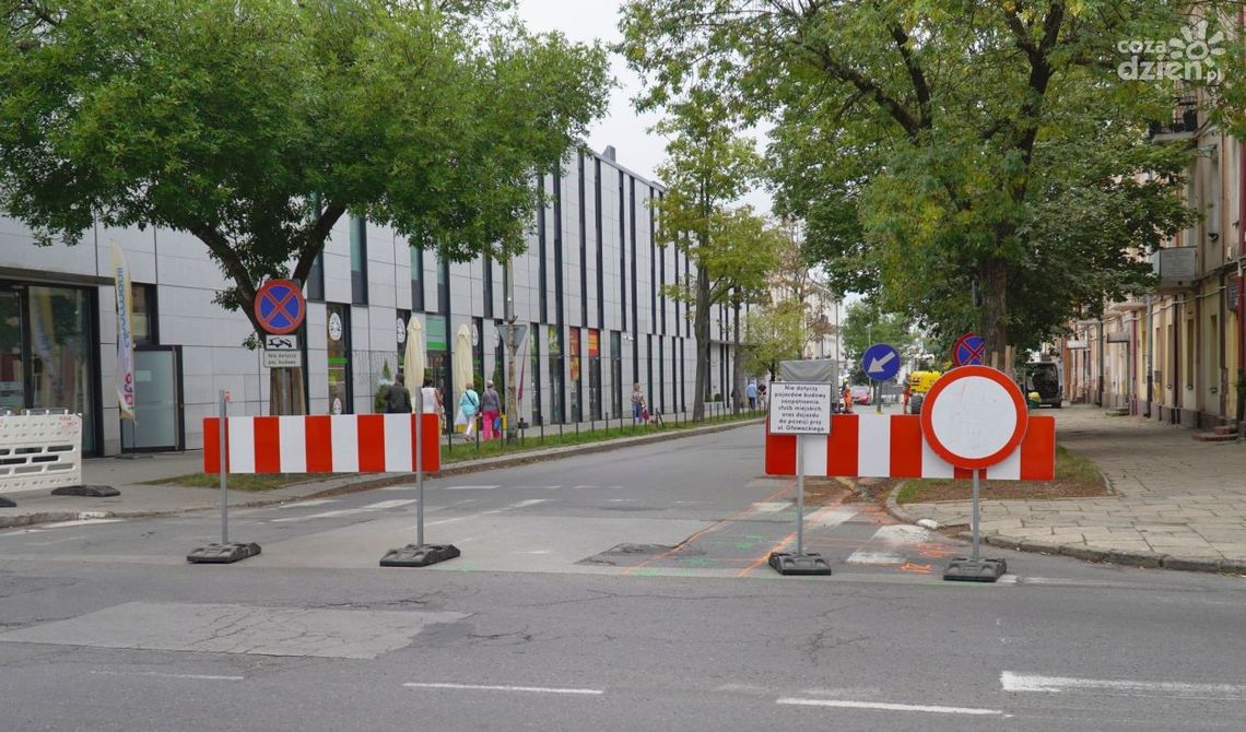 Zaczęły się prace na ul. Głowackiego Zaczęły się prace na ul. Głowackiego