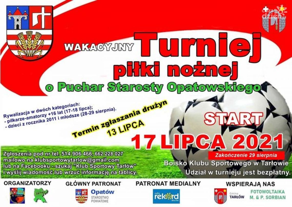 Zagrają o Puchar Starosty Zagrają o Puchar Starosty