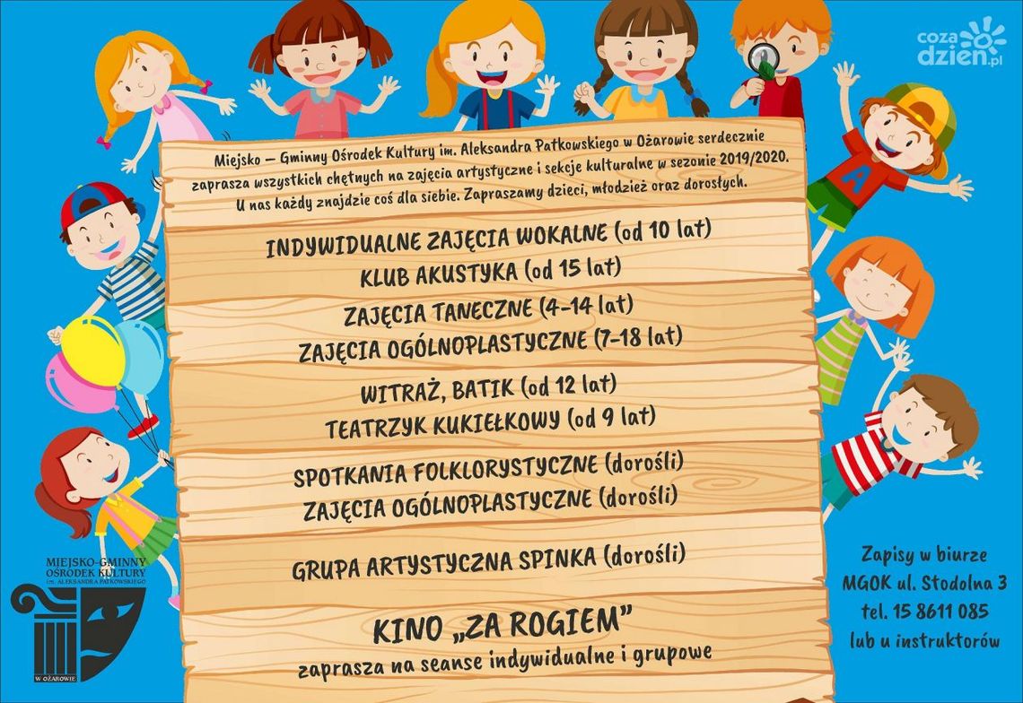 Zajęcia artystyczne w Ożarowie Zajęcia artystyczne w Ożarowie