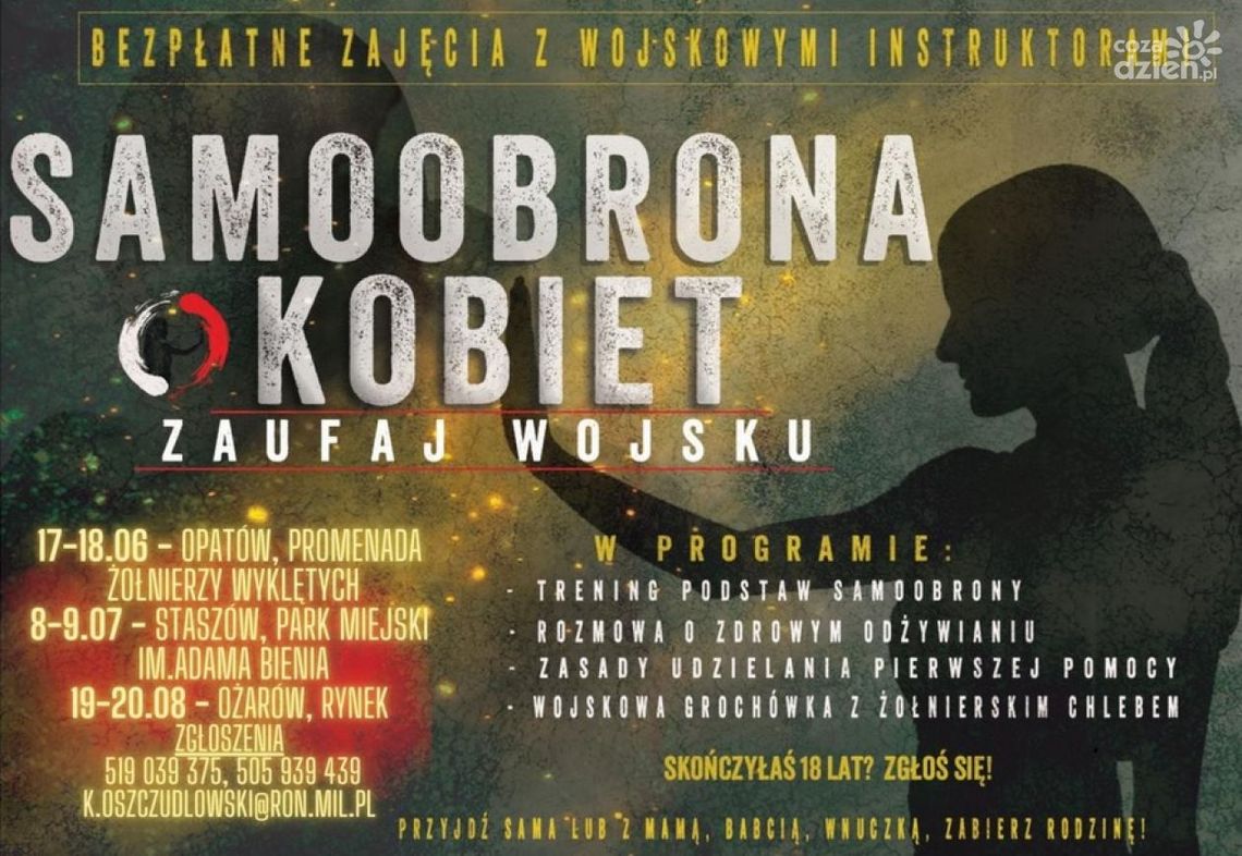Zajęcia z samoobrony dla pań Zajęcia z samoobrony dla pań