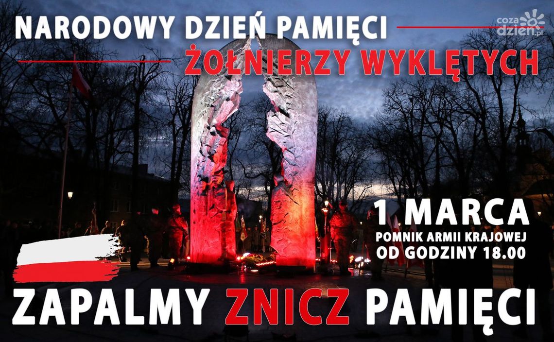 „Zapalmy znicz pamięci” ku czci żołnierzy wyklętych „Zapalmy znicz pamięci” ku czci żołnierzy wyklętych