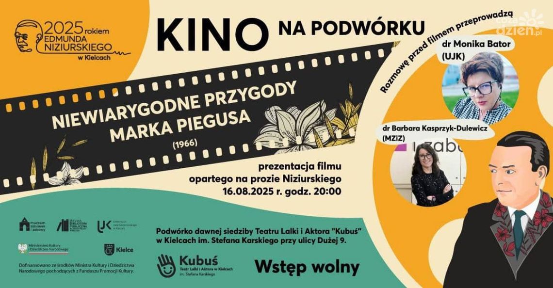 Zapraszamy na fantastyczny seans filmowy pod gołym niebem Zapraszamy na fantastyczny seans filmowy pod gołym niebem