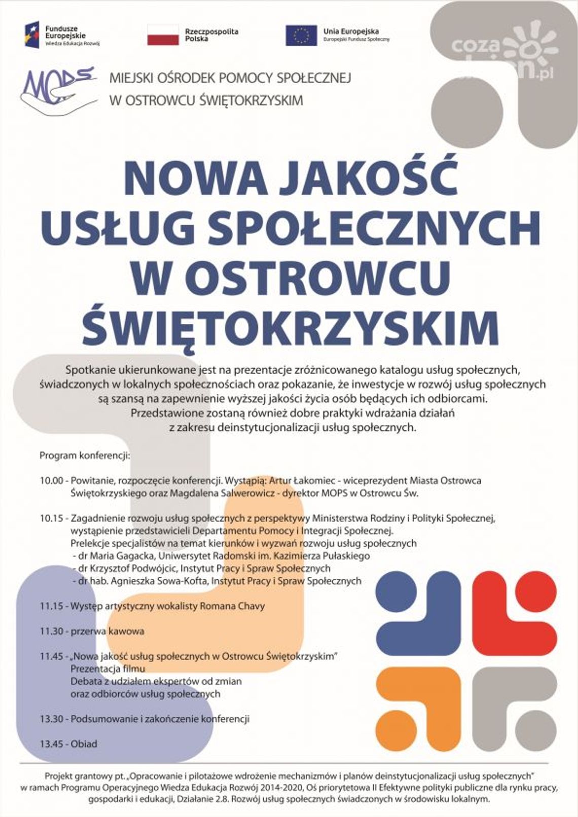 Zaprezentują nową jakość usług społecznych