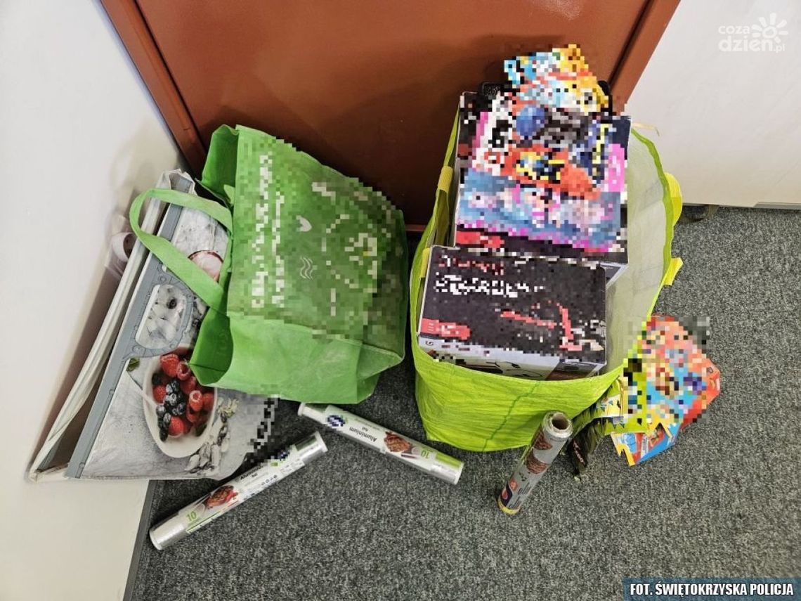 Zatrzymanie pary przestępczej w Busku-Zdroju. Kradli w kilku województwach, znaleziono również narkotyki